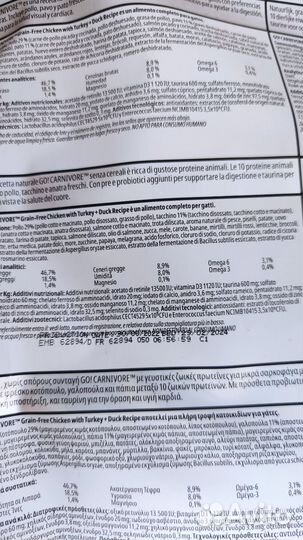 GOCухой беззерновой корм для кошек 4 вида мяса