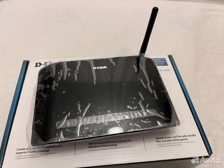 Роутер D-Link adsl2 с Ethernet WAN