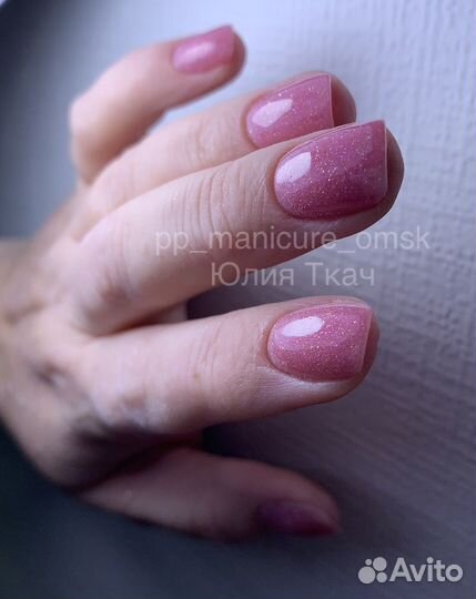 Пудровый маникюр без аллергии и сушки в лампе