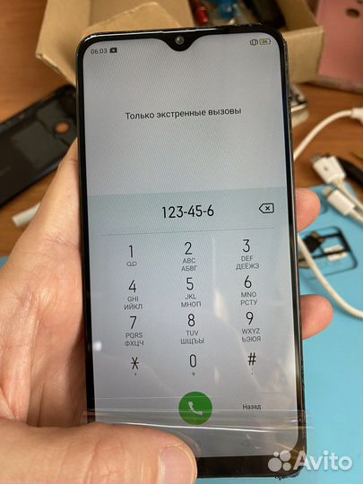 Дисплей для oppo A12 в сборе с тачскрином Черный