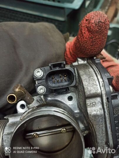 Гольф 3 1.6i 8v Дросель VDO 037 133 064D