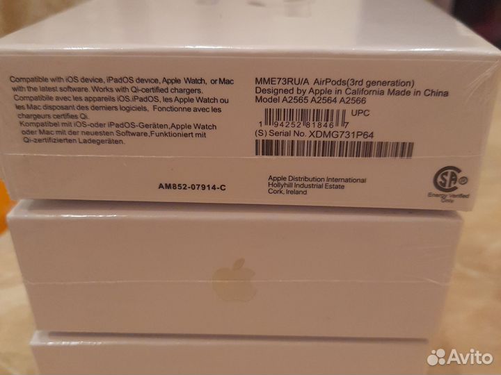 Беспроводные наушники AirPods 3