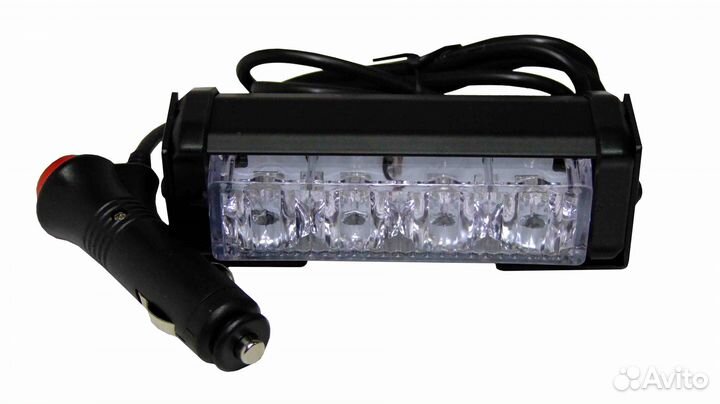 Стробоскопы 4SMD в гнездо автомобиля 1шт