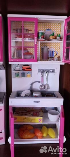Детские игрушки кухня