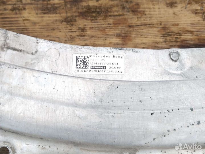 Mercedes C-class W205 c 2014 - Панель передняя