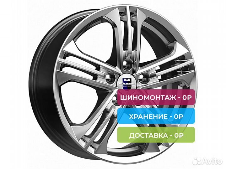 R15 5x100 6J ET43 57,1 K&K Trinity-оригинал (кс615