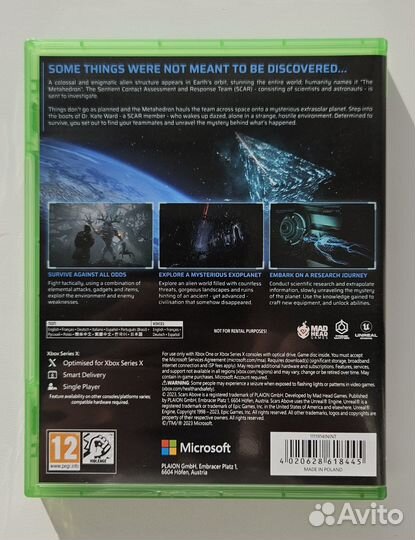 Scars Above (Xbox ONE, Xbox Series X)