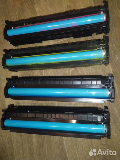 Картриджи сf 410 cf 411А cf412 на запчасти (4шт)