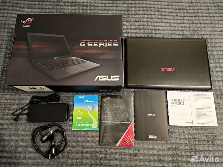 Игровой Ноутбук Asus Rog i5/8Gb/750Gb/GTX 760