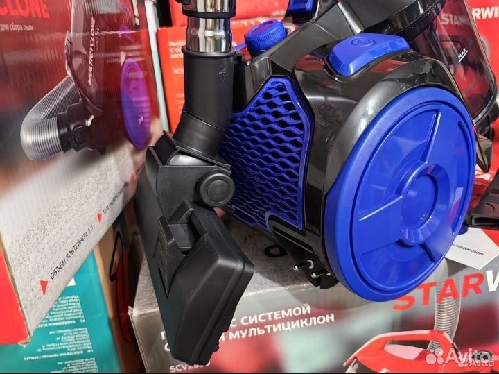 Пылесос Новый 2500Вт Циклон с контейнером Мощный