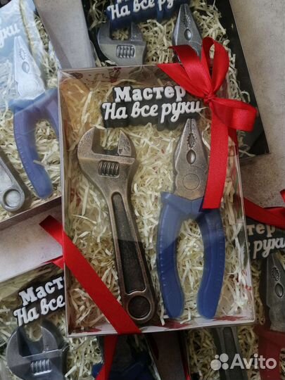 Подарки для мужчин. Инструменты. Мыло