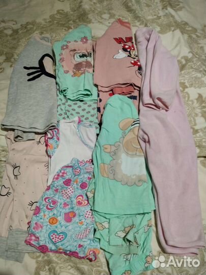 Вещи пакетом для девочки 98 110 Цена за всё