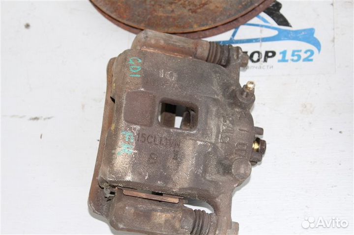 Тормозной диск передний Honda Fit Aria GD8 L15A