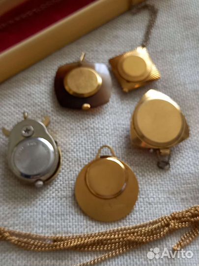 Часы кулон СССР