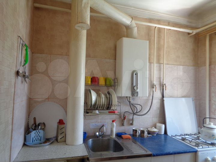 Комната 9 м² в 2-к., 2/2 эт.