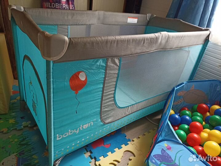 Детская кровать манеж бу