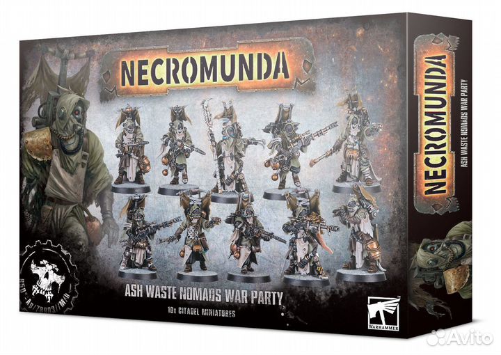 Ash wastes nomads war party necromunda