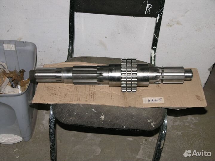 Вал кпп камаз вторичный (камаз пао)