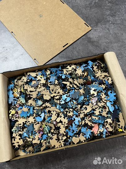 Деревянные пазлы 1000 деталей