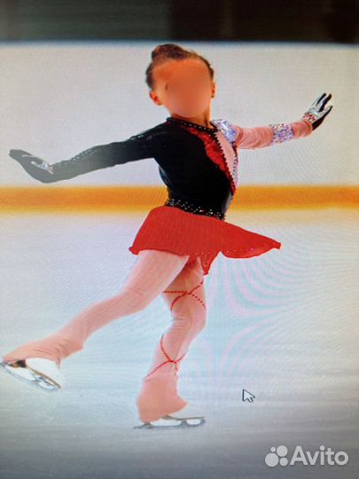 Платье для фигурного катания 116 128 рост