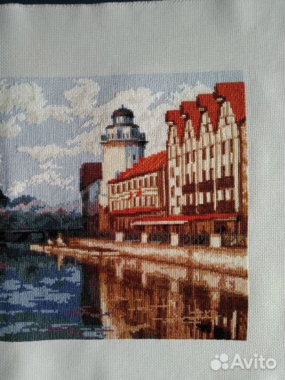 Картина вышитая крестом