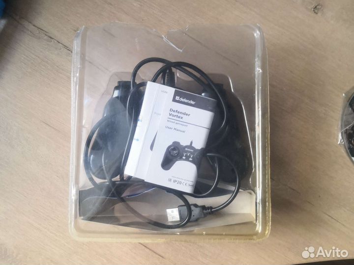 Геймпад проводной Defender Vortex USB, 13 кнопок