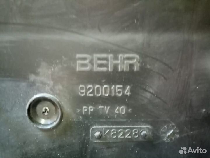 Корпус печки Ман тга