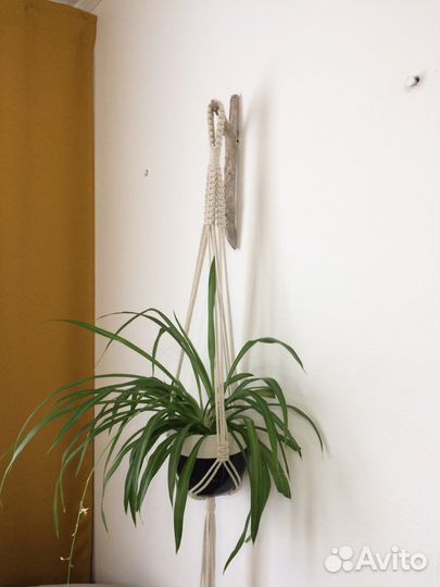 Подвес для цветов макраме