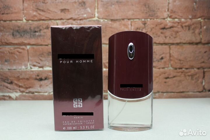 Духи Givenchy pour Homme, живанши