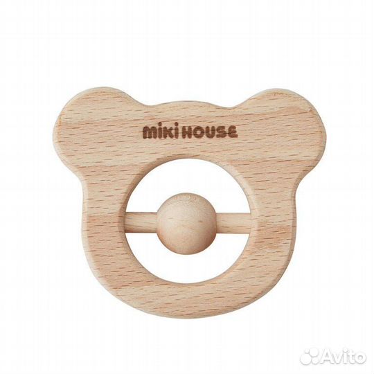 Погремушки деревянные Miki House