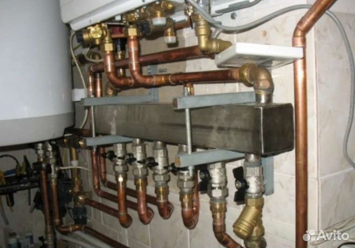 Обвязка котельной Отопление Теплые полы