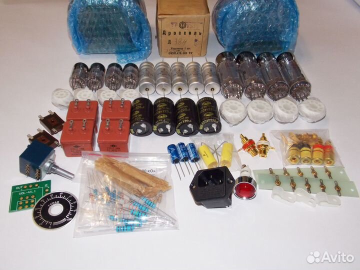 Кит - Набор для сборки лампового усилителя 2х43 Вт