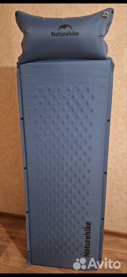 Коврик самонадувающийся Naturehike синий (новый)
