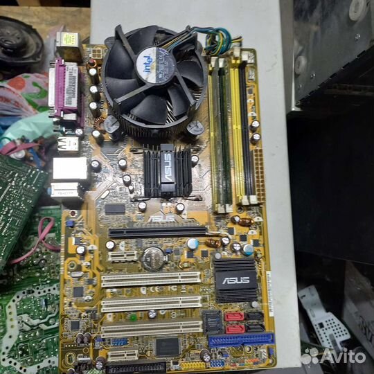 Материнская плата asus p5pl2