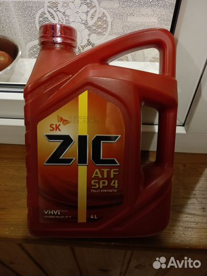 Масло в АКПП zik