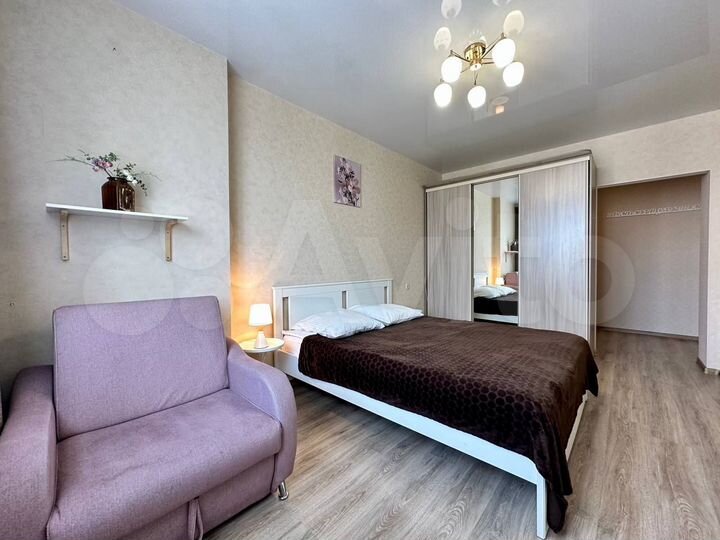 1-к. квартира, 40 м², 17/19 эт.