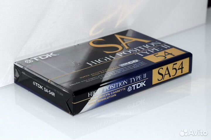 Аудиокассета TDK SA 54 japan market (6357)