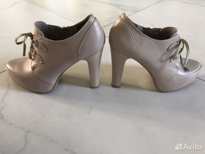 Ботильоны туфли бежевые Calipso 37