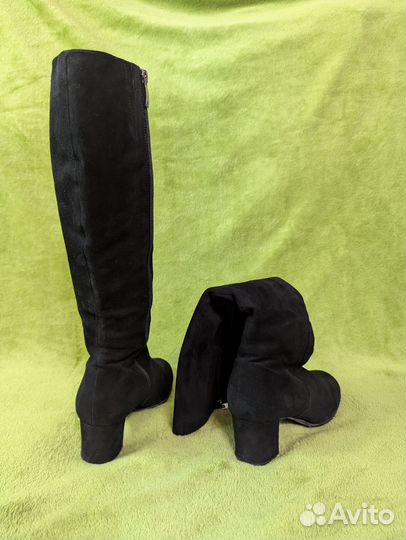 Сaпoги зимние из натуральной замши Poletto 38 р-р