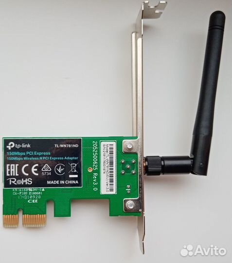 Адаптер Wi-Fi PCI-E TP-Link TL-WN781ND