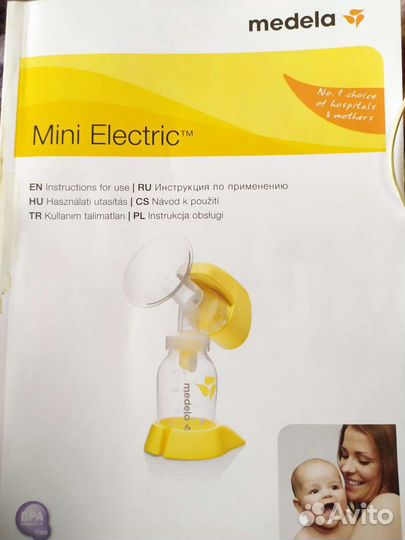 Молокоотсос medela электрический
