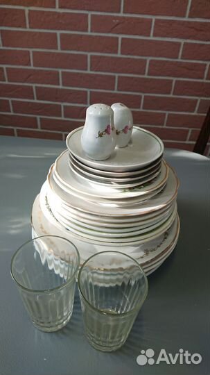 Тарелки, стаканы набор для специй