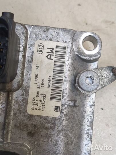 Блок управления двигателем Opel Corsa D, 2007