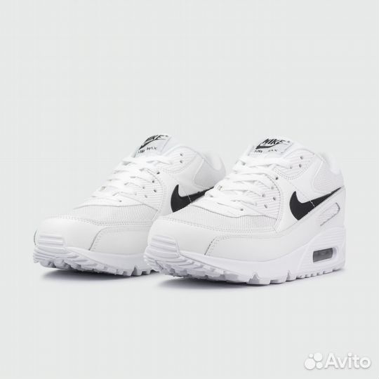 Казанькроссовки Nike Air Max 90 White / Black