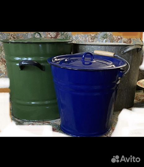 Таз Бак Бидончик Стиральная доска Ведро, СССР