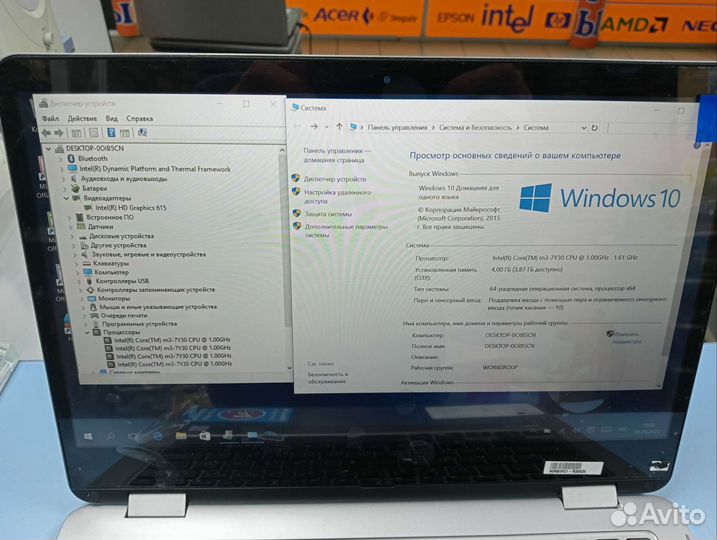 Ноутбук Asus TP401CA-qcnfa435
