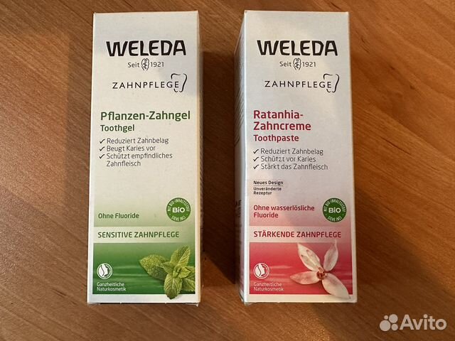 Зубная паста Weleda