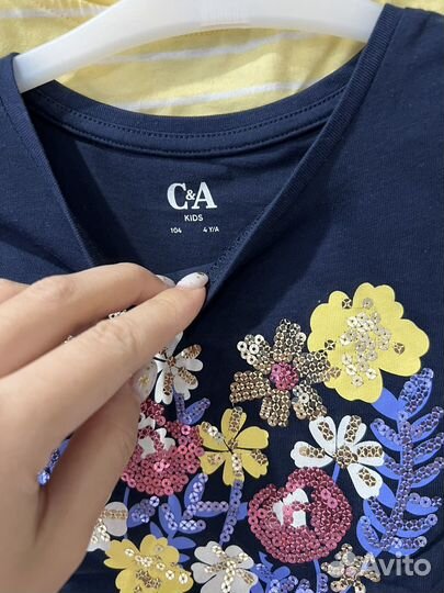 Новая одежда для девочки C&A