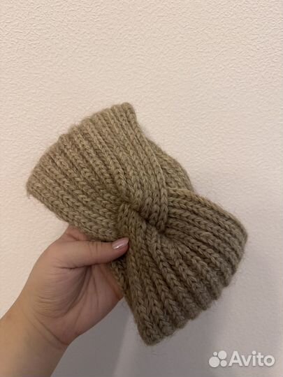 Шапка повязка перчатки