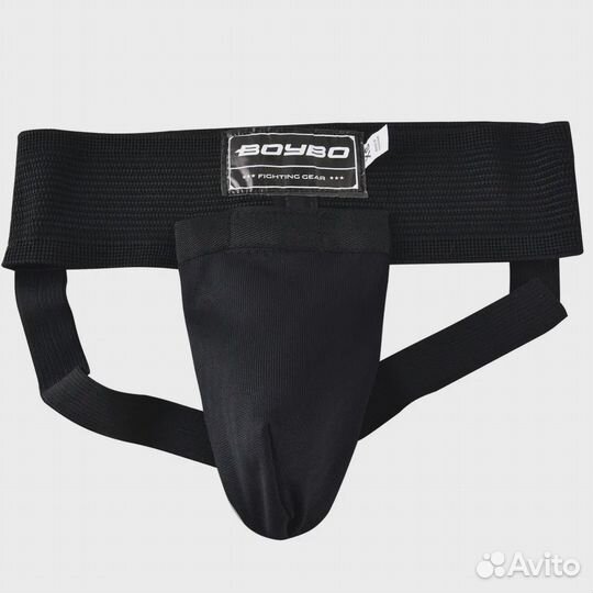 Защита паха BoyBo черная BG150 (XL)